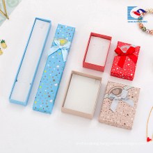 China cheap cardboard jewelry gift box decorative gift boxes wholesale supplier